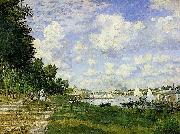 Claude Monet The Basin at Argenteuil Spain oil painting artist